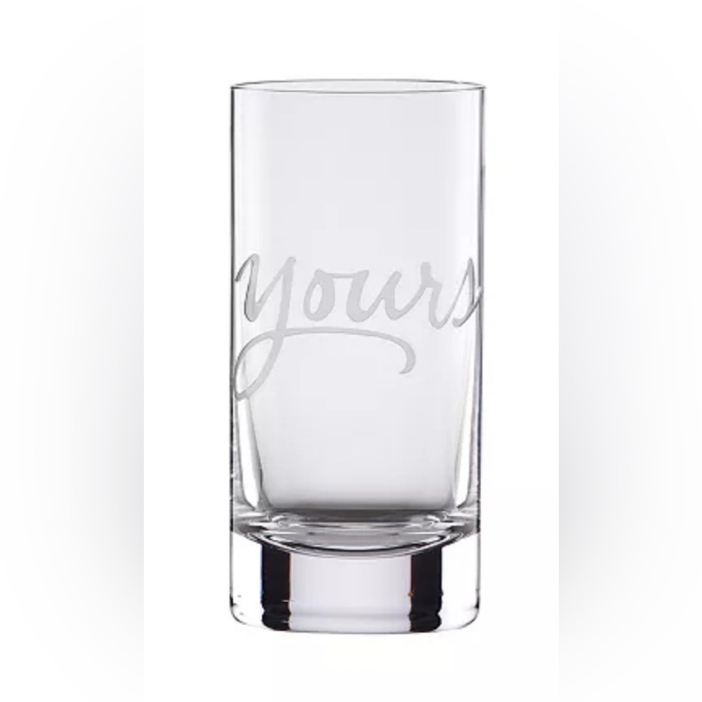 Kate Spade Lenox Yours glass